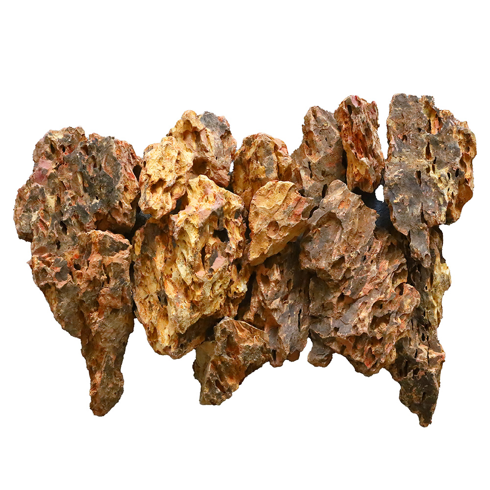 Dragon Stone TriColor Skała do Akwarium Naturalna Dekoracja do Akwarium 1kg